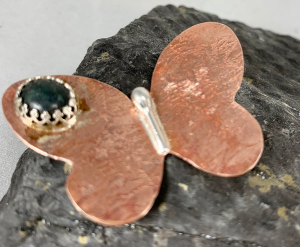 Copper Butterfly Turquoise