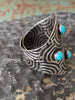 Swirls around Turquoise Ring