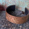 Copper Floral Cuff