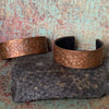 Copper Floral Cuff