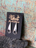 Flying Love Dove Sterling Silver Earrings