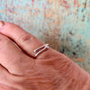 Argentinum Silver Adjustable and Stackable Rings