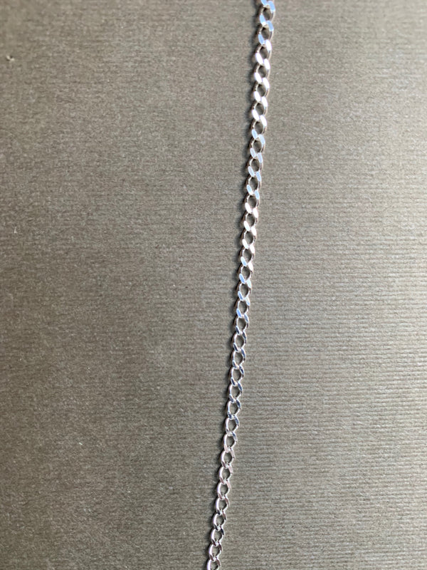 Sterling Silver Curb Chain 3MM 18"