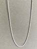 Vintage Sterling Silver 20" Rope Chain