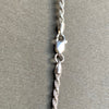 Vintage Sterling Silver 20" Rope Chain