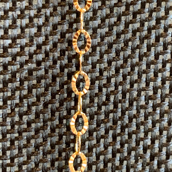 Starburst Chain 18" 2.7mm Gold Filled
