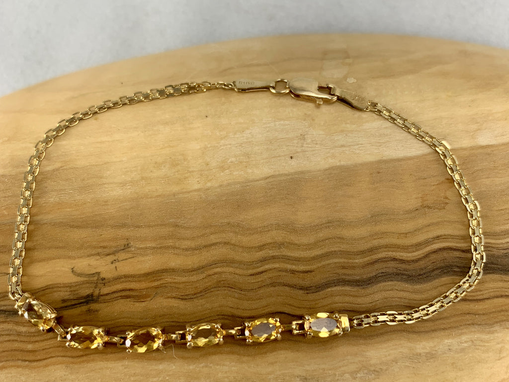 Let The Sun Shine In Citrine Bracelet