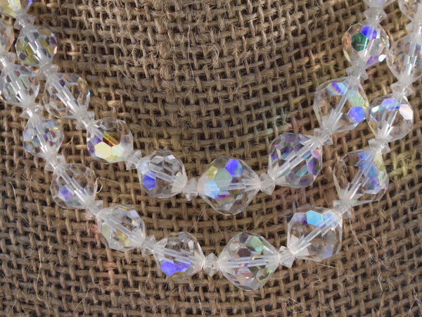 Oh The Rainbow Double Crystal Necklace